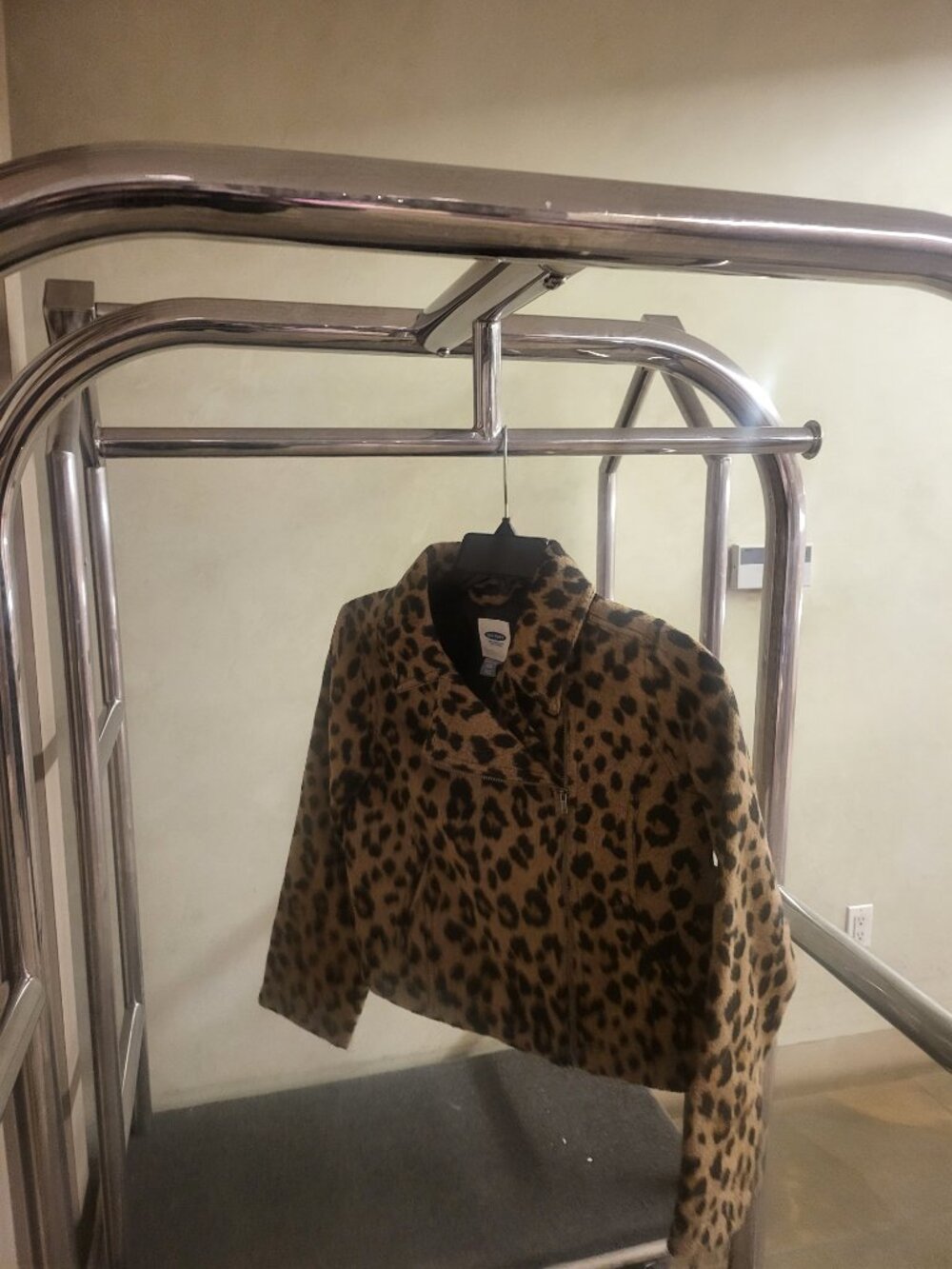 Vintage Old Navy Animal Print Motorcycle Jacket - Picture 11 of 15
